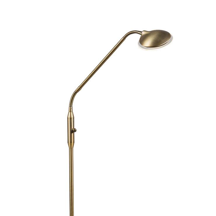 Modern floor lamp bronze